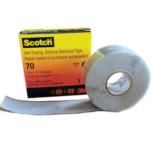 Scotch 70 Băng cao su silicone cách điện tự dính